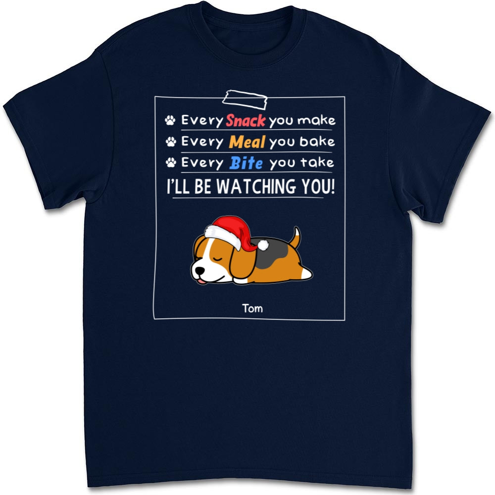 I Will Be Watching You - Personalized Custom Unisex 5.3 oz T-shirt for Pet Lovers