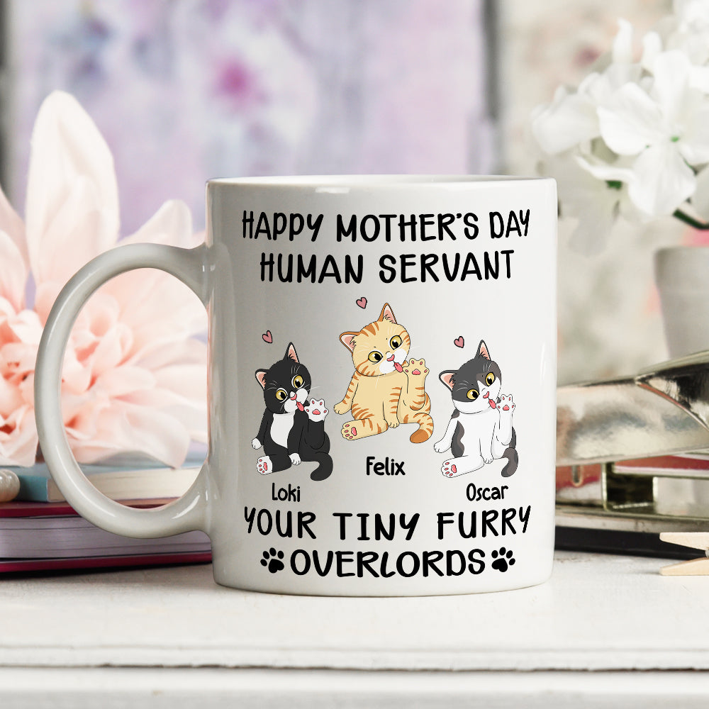 Furry Overlord - Exquisite Personalized Custom Coffee Mug for Pet Lovers