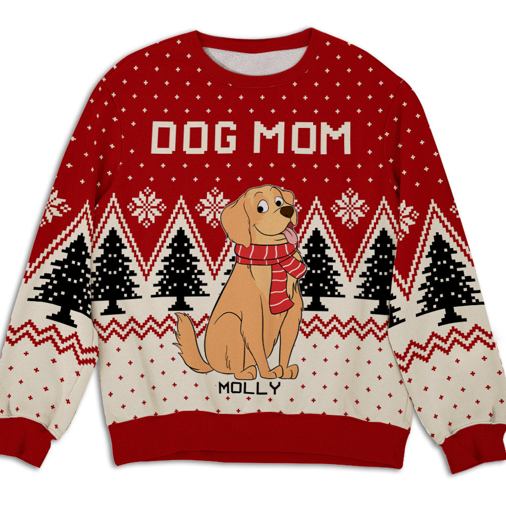 Pet Parents - Customizable All-Over Print Unisex 8.8 oz Personalized Sweatshirt for Pet Lovers