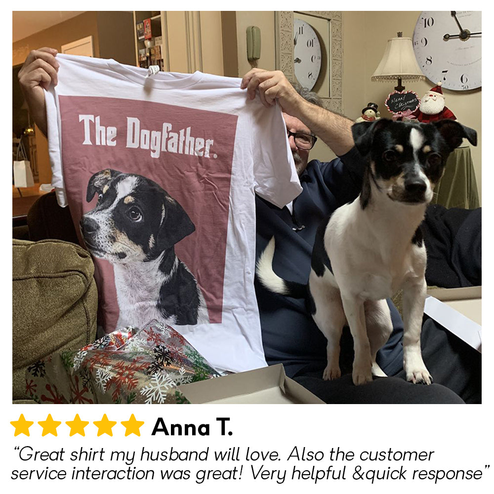 Unique Personalized Custom Unisex Pet Portrait T-shirt