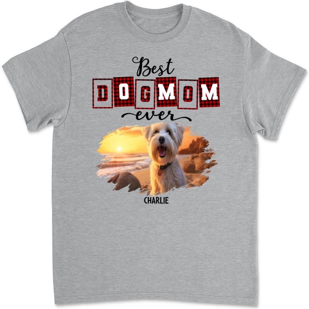 Best Mom Of The Year Personalized Custom Unisex 5.3 oz Photo T-shirt