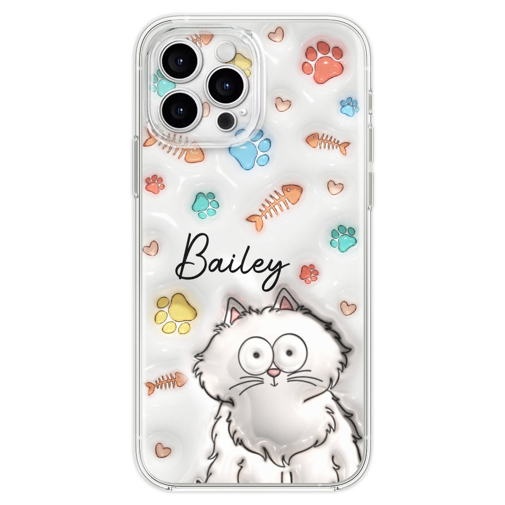 My Lovely Fur Babies - Personalized Custom 3D Inflated Effect Smartphone Case for Fashionable Protection