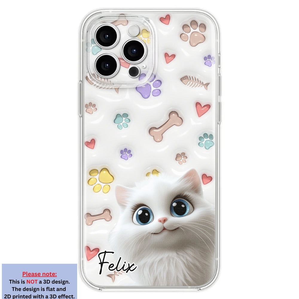 Adorable Baby Pet - Customizable 3D Inflated Effect Personalized Phone Case