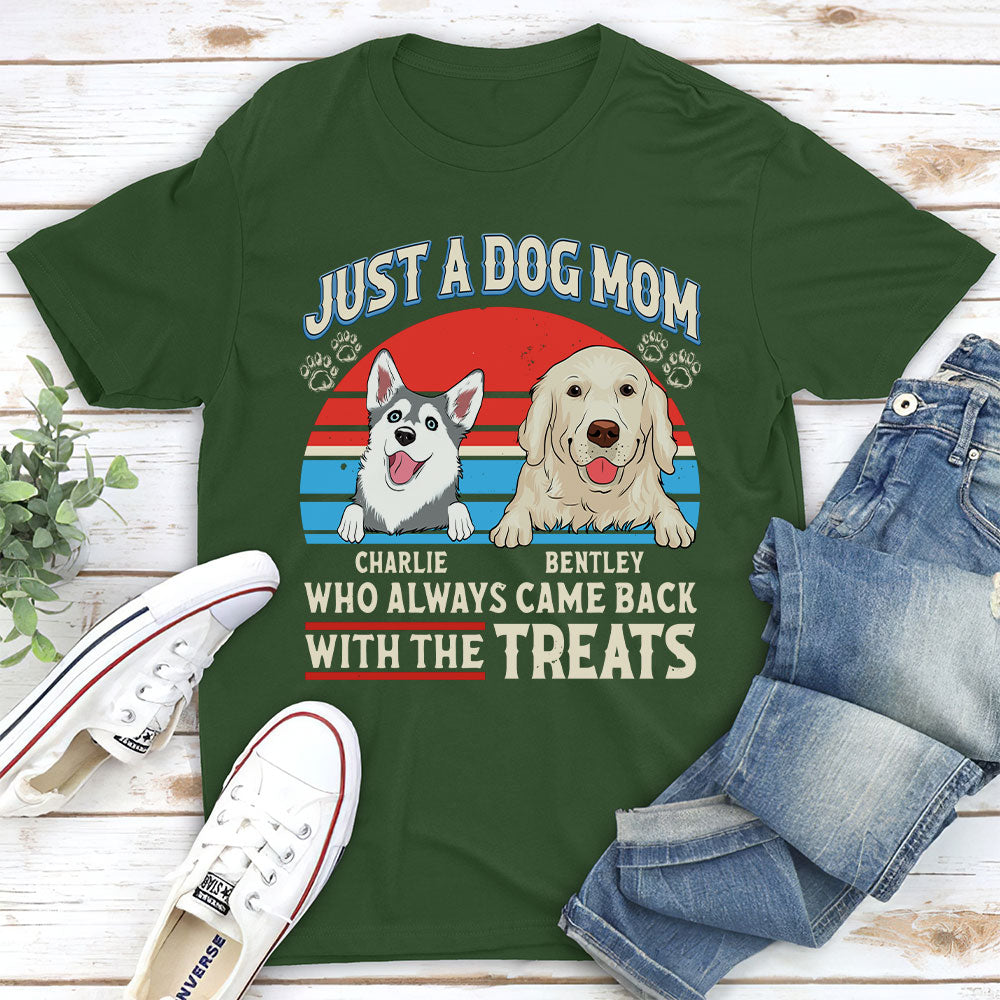 Who Always Came Back - Personalized Custom Unisex 5.3 oz T-shirt for Pet Lovers