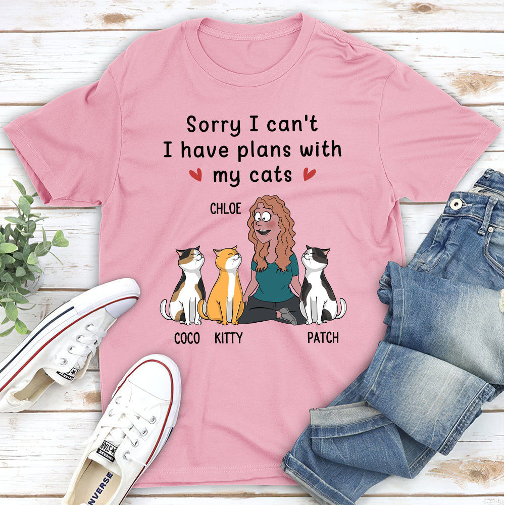 Personalized Custom Unisex Cat - Themed T - shirt: Perfect Gift for Pet Lovers