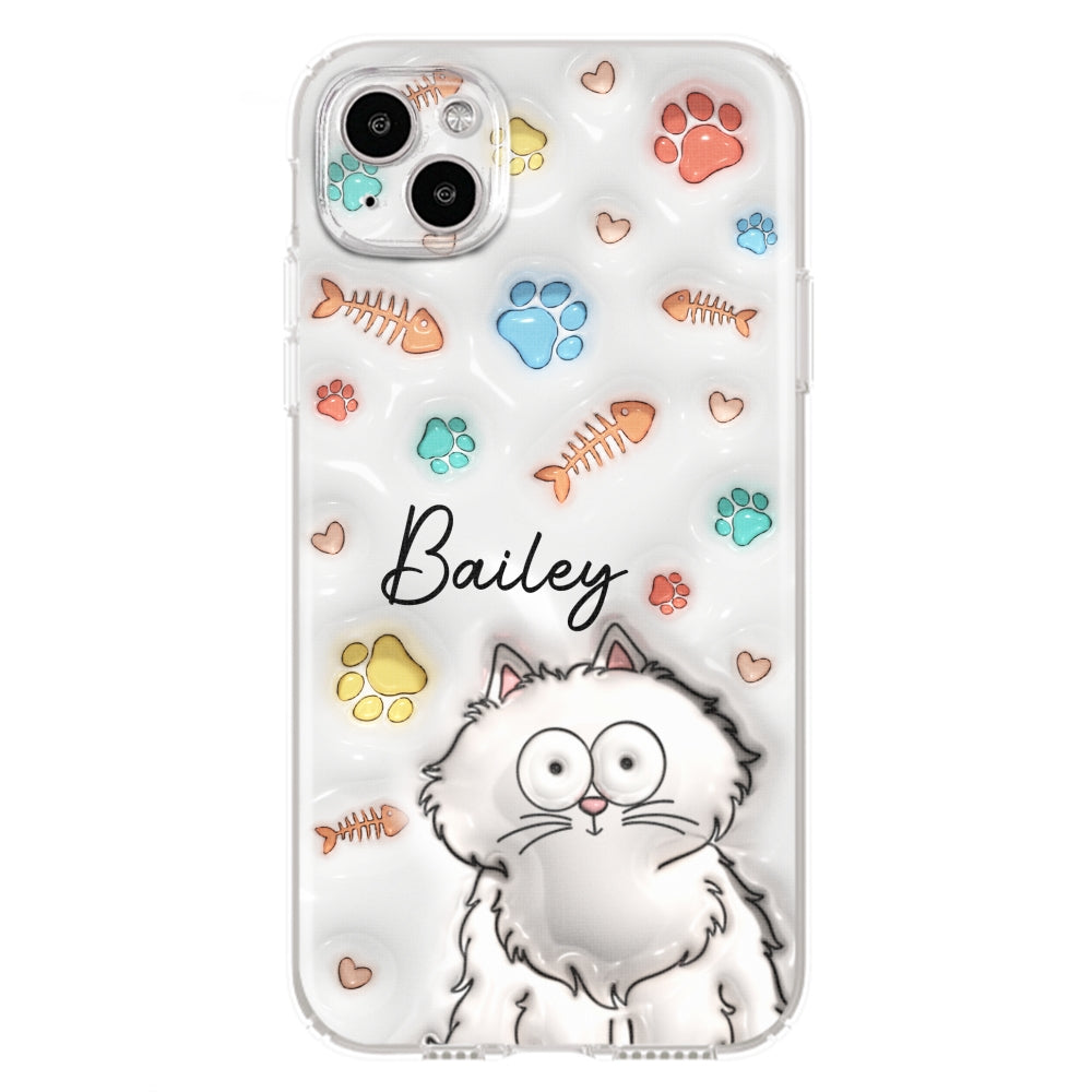 My Lovely Fur Babies - Personalized Custom 3D Inflated Effect Smartphone Case for Fashionable Protection