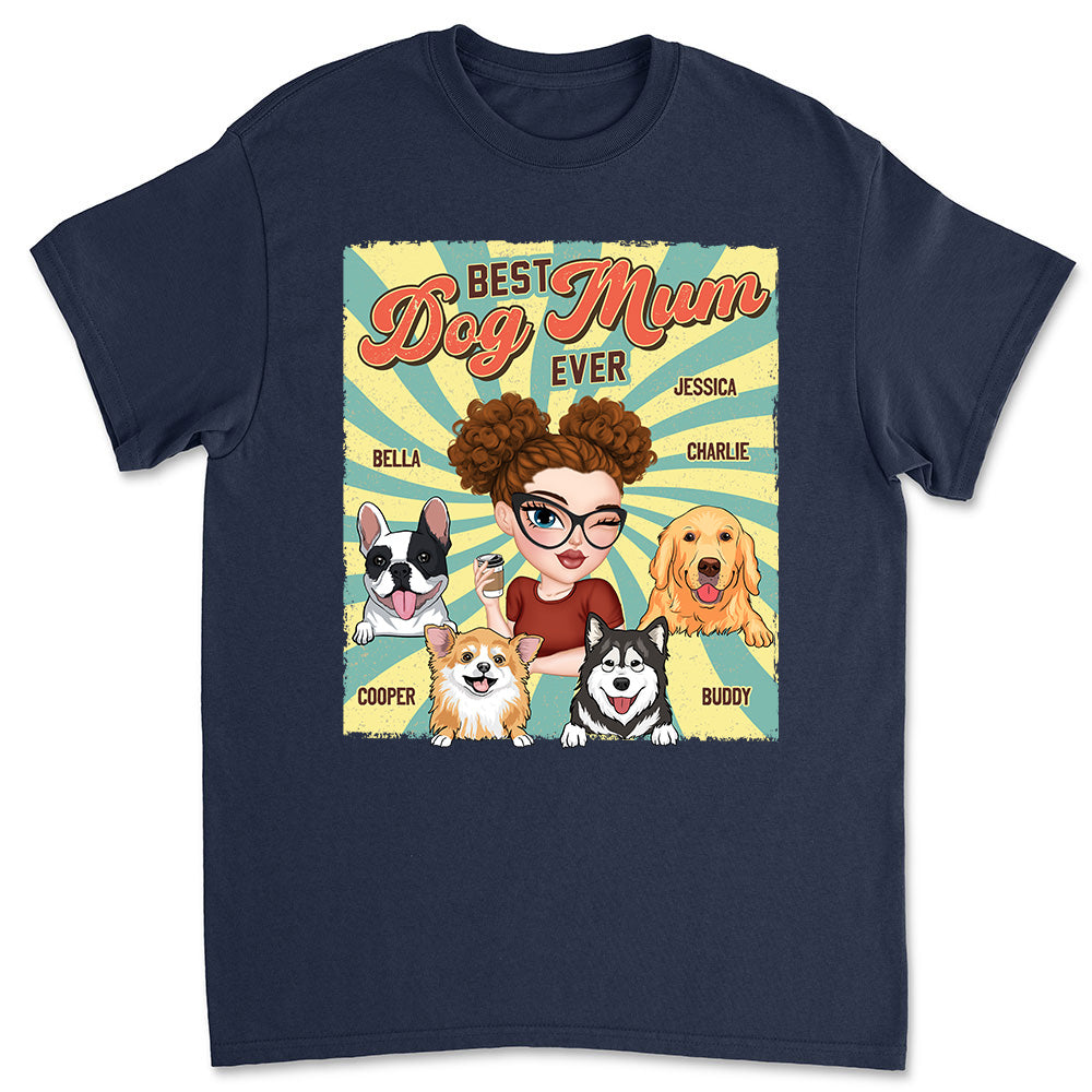 Retro and Hilarious Personalized Custom Unisex Dog Shirt T - shirt