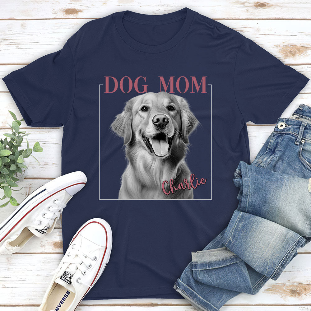 Custom Photo Furry Companions - Personalized Custom Unisex 5.3 oz T-shirt for Pet Lovers