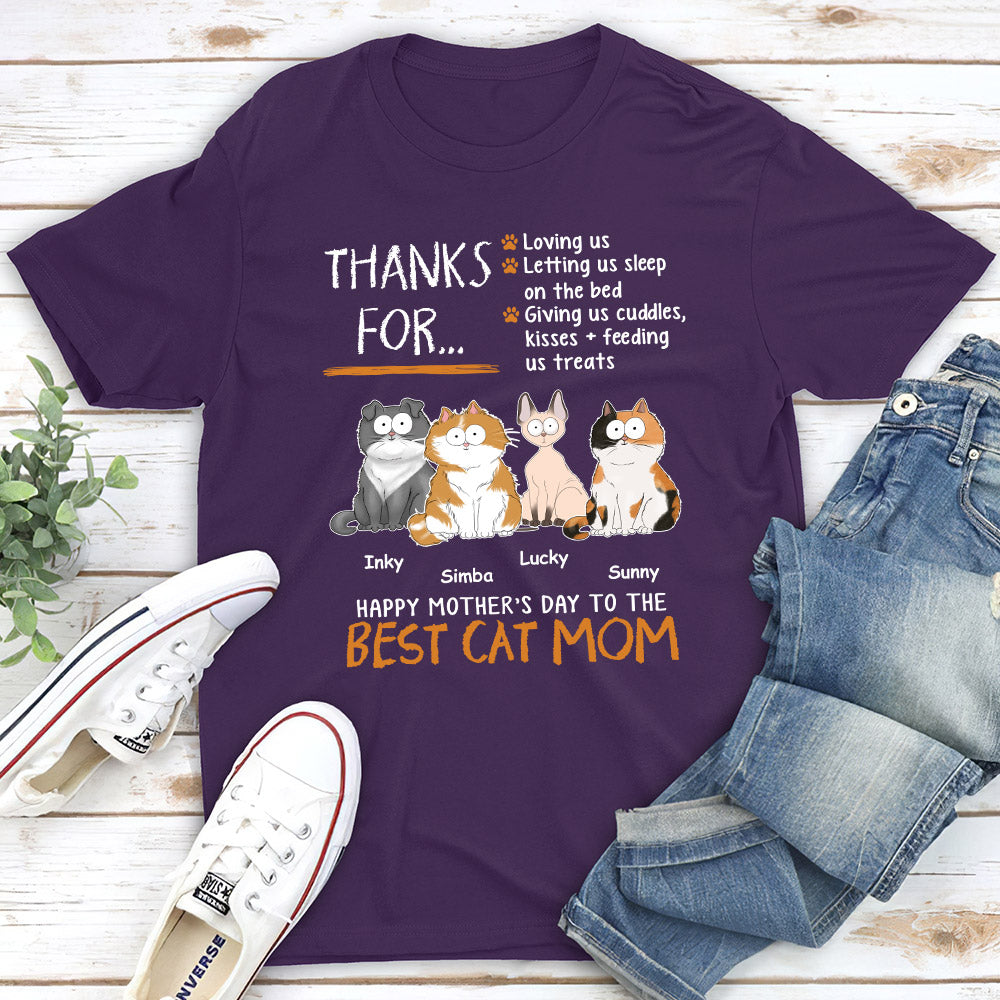 Mother's Day Pet - Personalized Custom Unisex Heavy Cotton T-shirt for Pet Lovers
