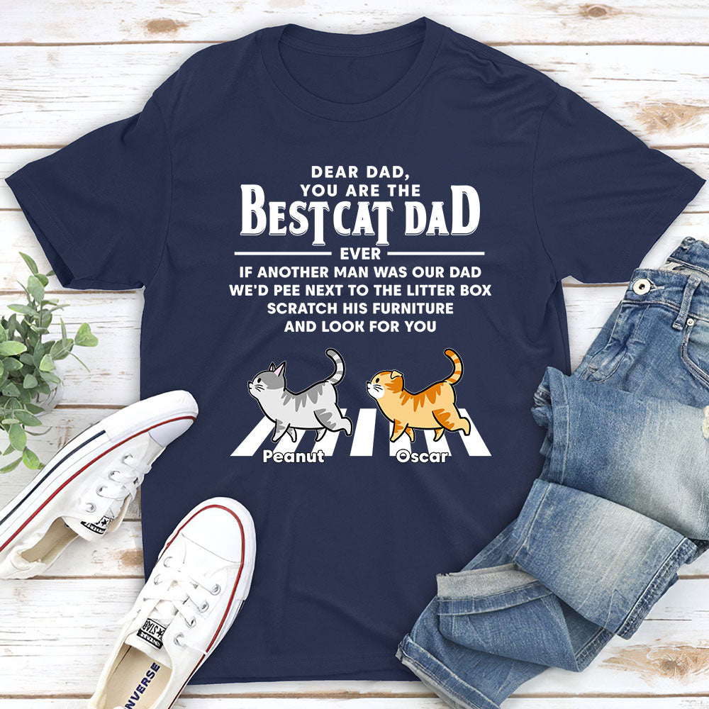 Cats Look For You - Personalized Custom Unisex Heavy Cotton 5.3 oz T-shirt