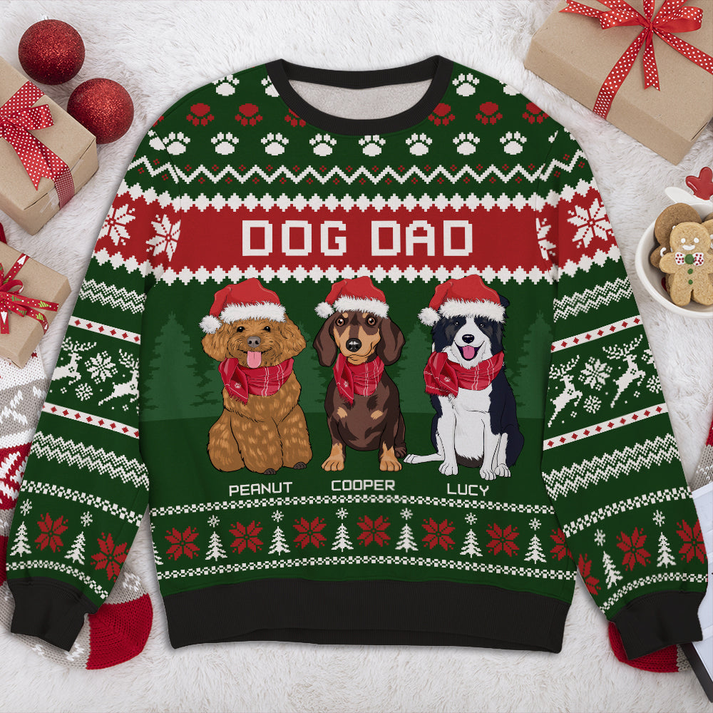 For Dog Parents - Unique Personalized Custom All-Over-Print Unisex Sweatshirt