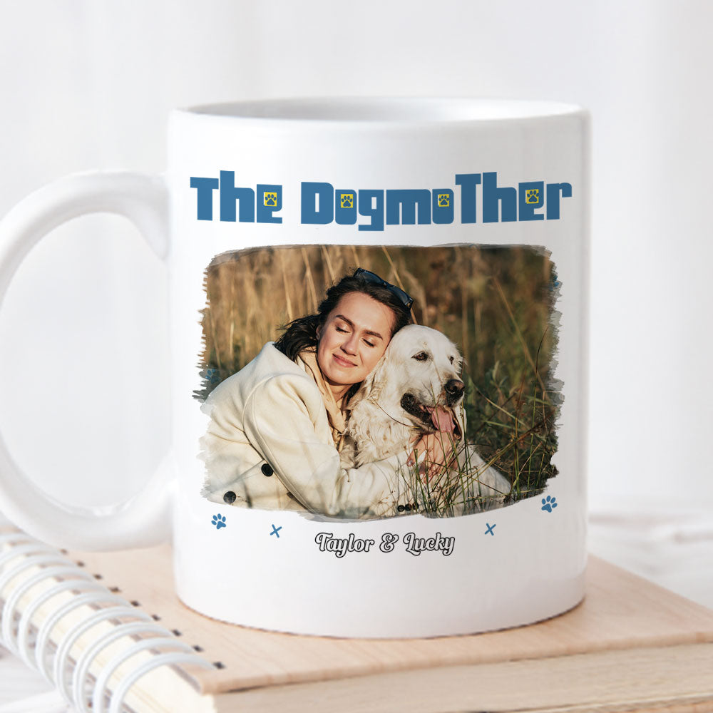 I Am The Dogmother - Personalized Custom Photo Coffee Mug for All Beverages