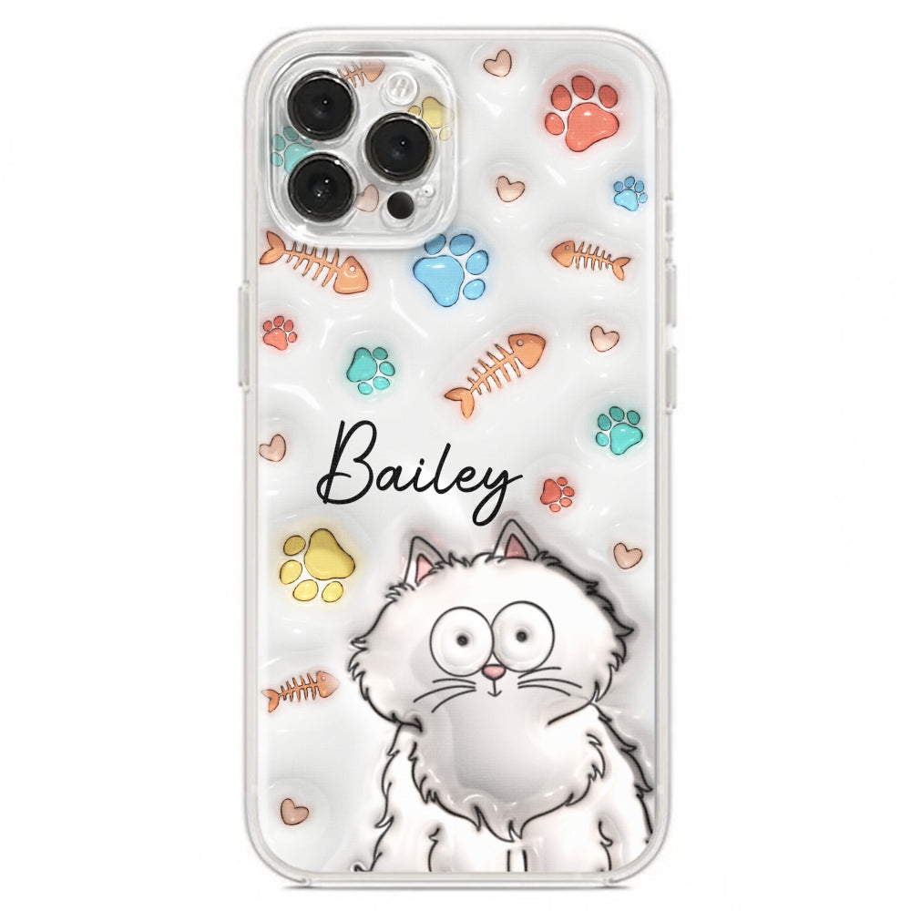 My Lovely Fur Babies - Personalized Custom 3D Inflated Effect Smartphone Case for Fashionable Protection
