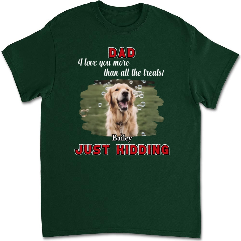 Exclusive Personalized Custom Unisex Photo T-shirt - More Than Just Treats