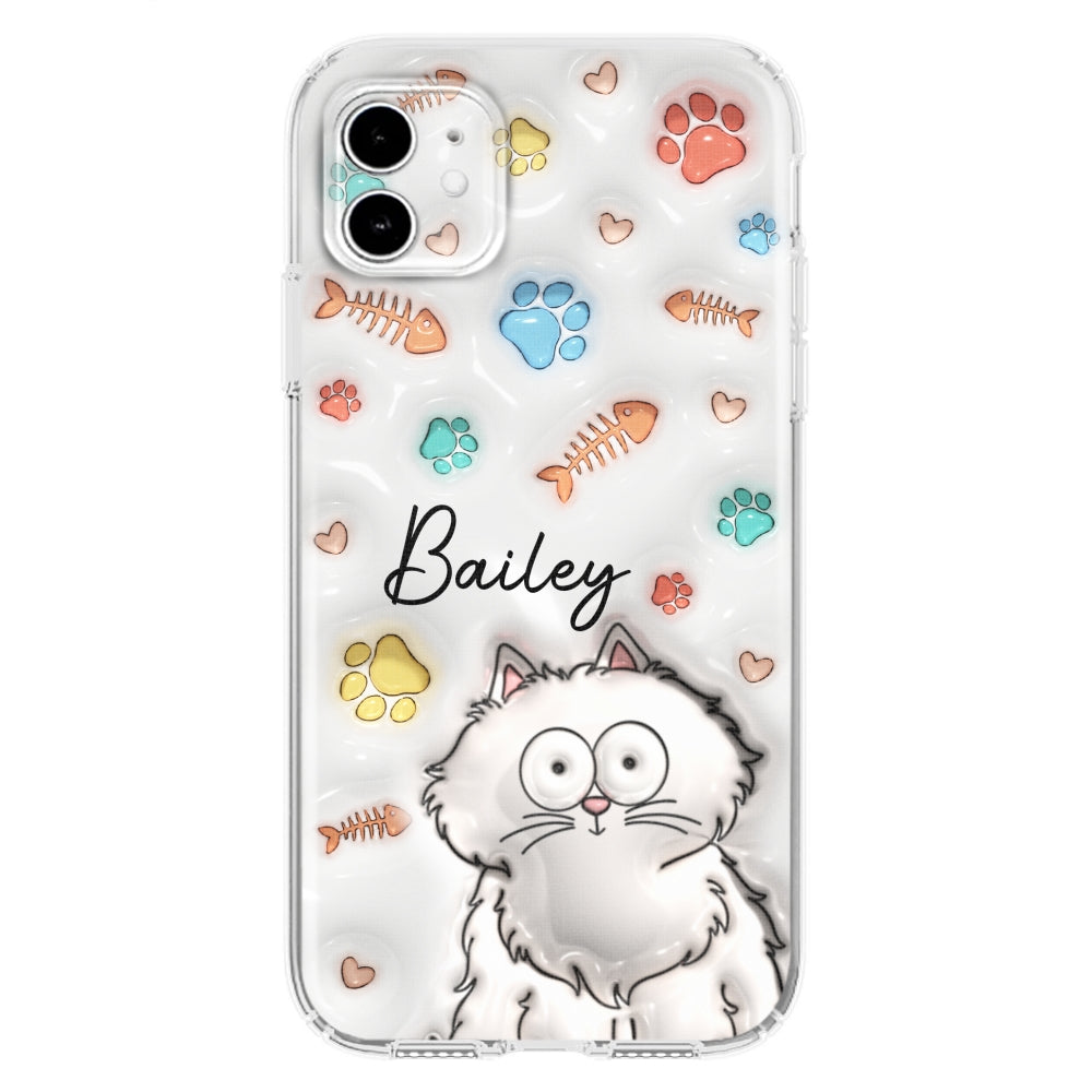 My Lovely Fur Babies - Personalized Custom 3D Inflated Effect Smartphone Case for Fashionable Protection