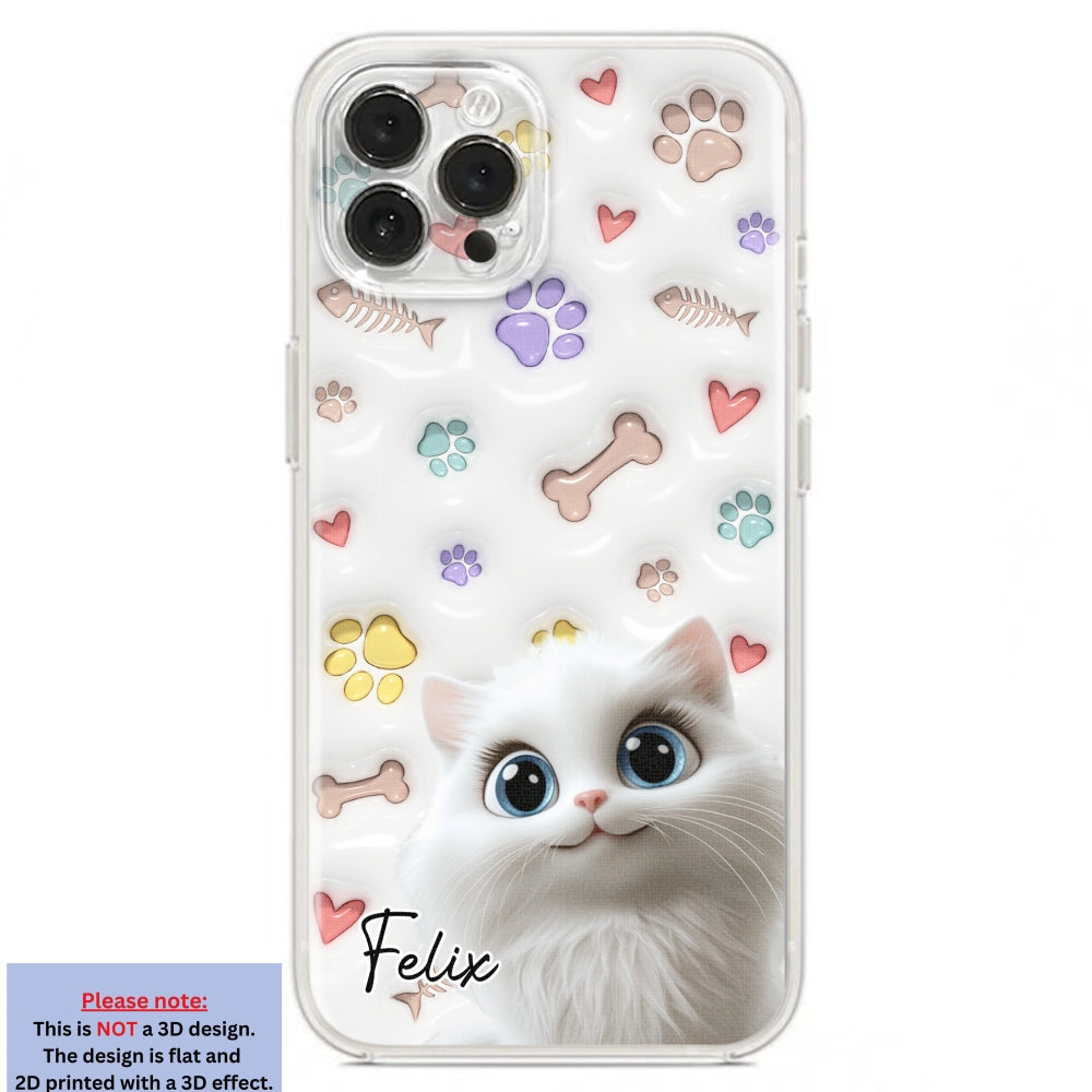 Adorable Baby Pet - Customizable 3D Inflated Effect Personalized Phone Case