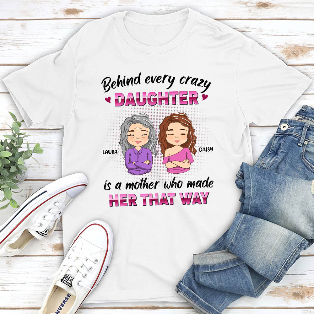 Unique Personalized Custom Unisex T-shirt - Made Her That Way