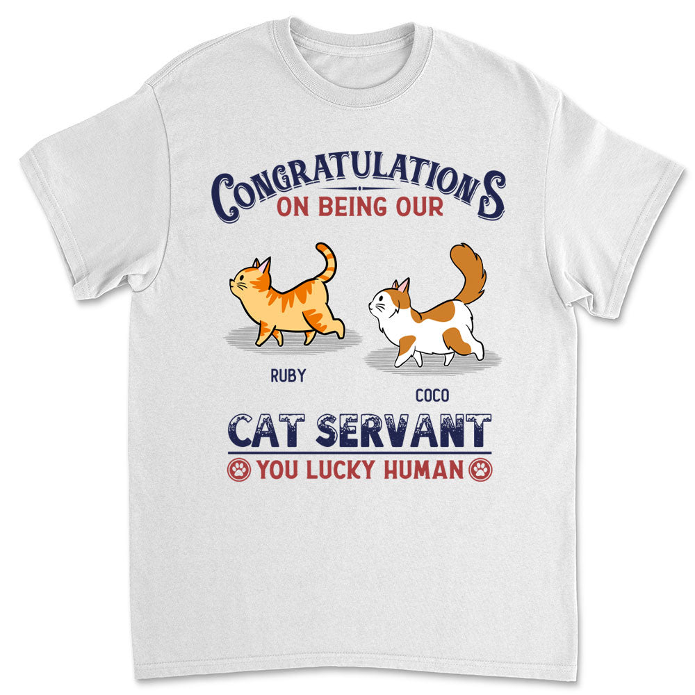 Congratulations - Personalized Custom Unisex 5.3 oz T-shirt for Pet Lovers