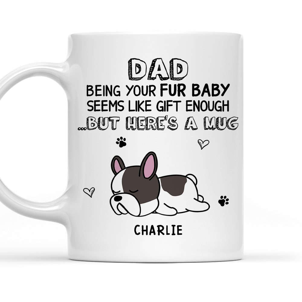 Personalized Custom Pet Fur Themed Coffee Mug - Ideal Gift for Pet Lovers