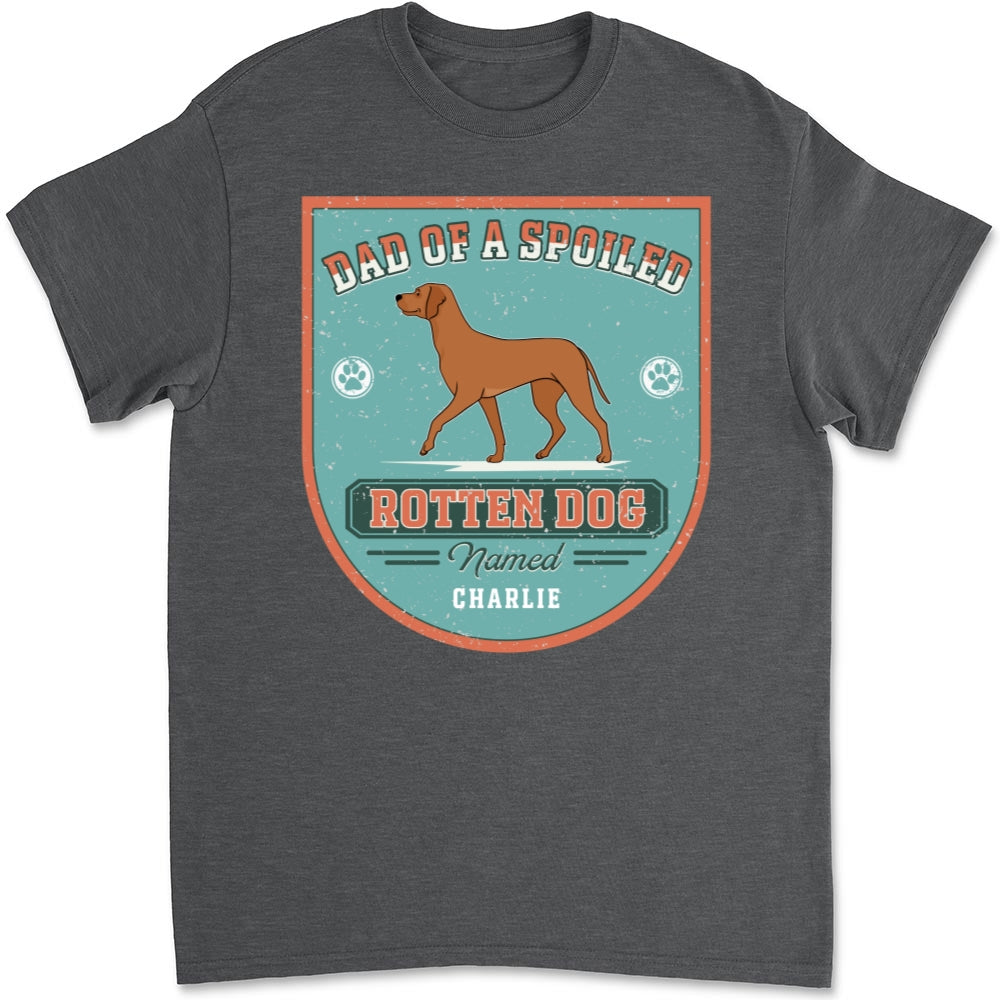 Spoiled Rotten Dogs - Customizable Personalized Unisex 5.3 oz T-Shirt