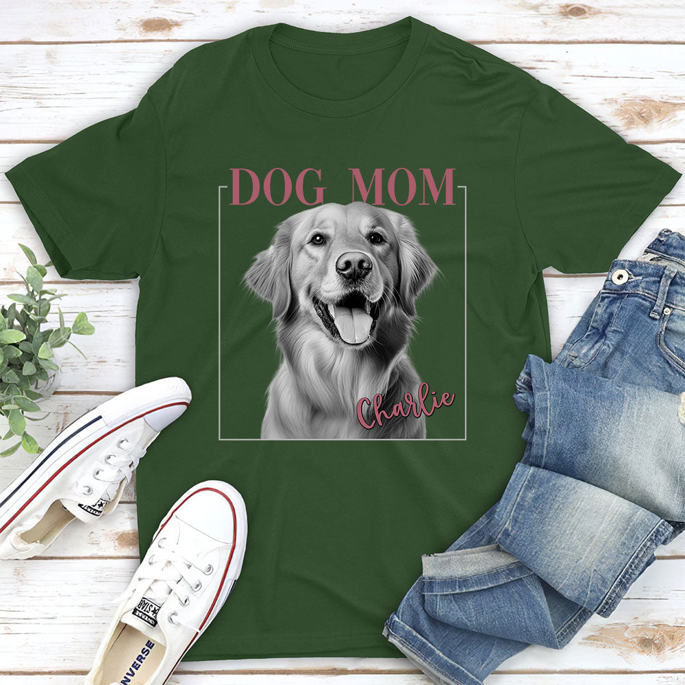 Custom Photo Furry Companions - Personalized Custom Unisex 5.3 oz T-shirt for Pet Lovers