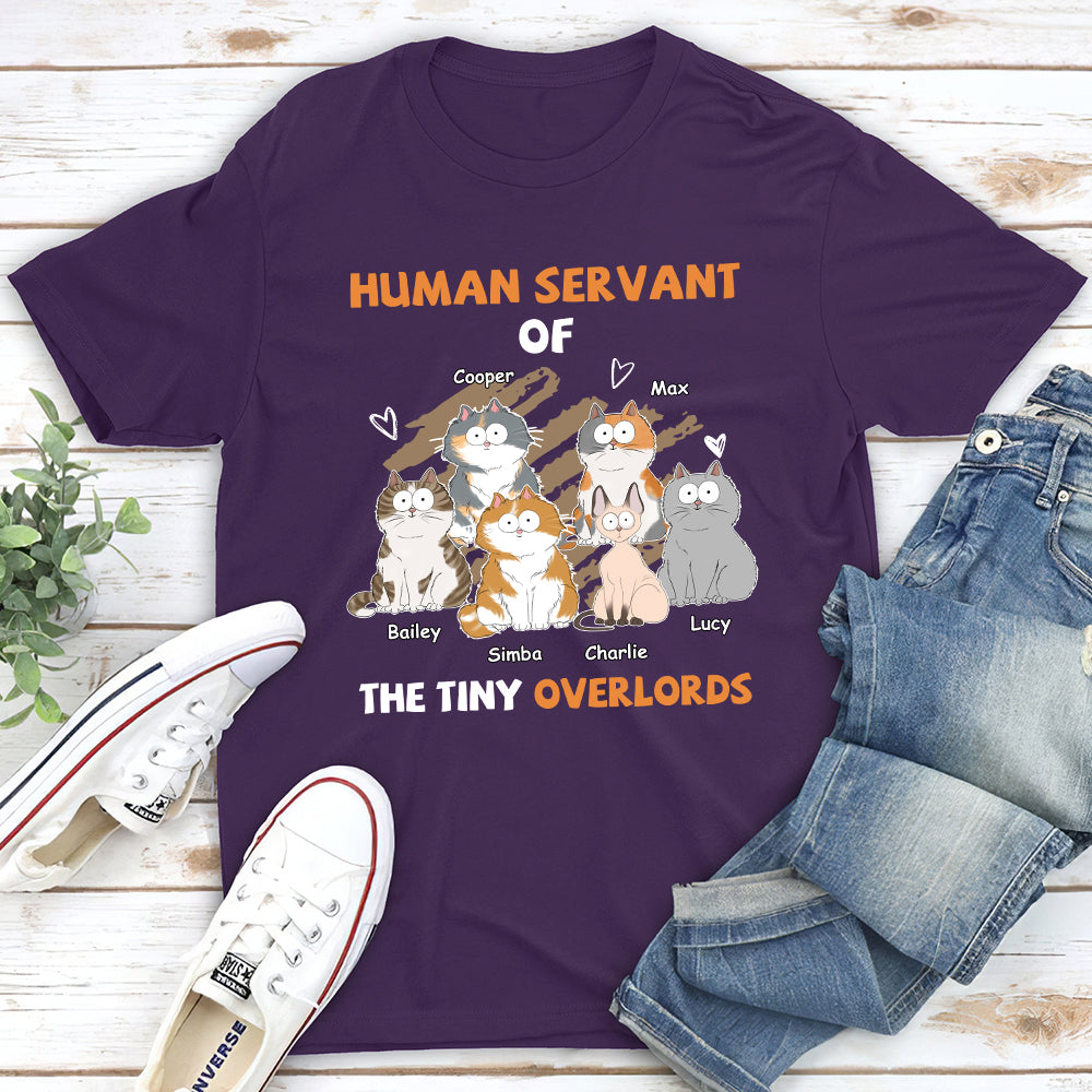 Exclusive Personalized Custom Unisex T-shirt - Human Servant Of Overlords