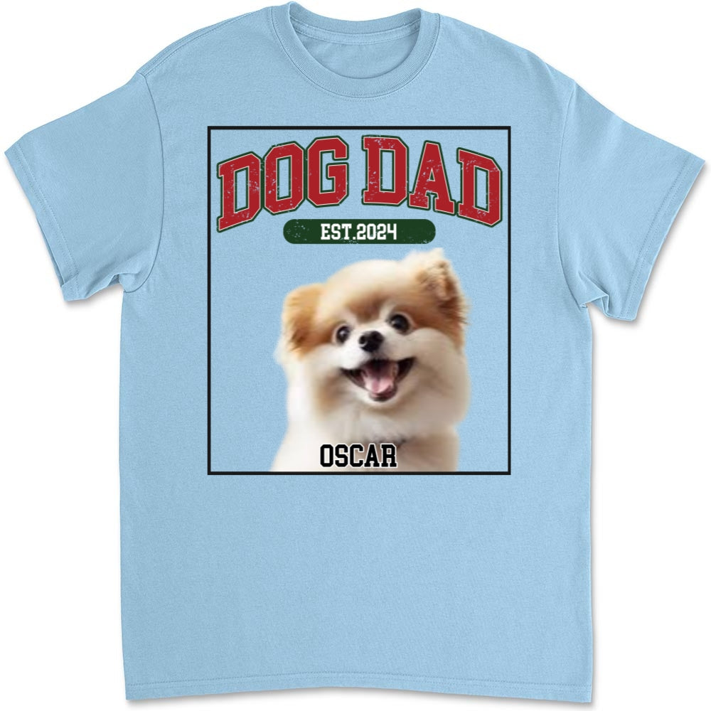 Love You My Mom Dad Personalized Custom Unisex 5.3 oz Photo T-shirt