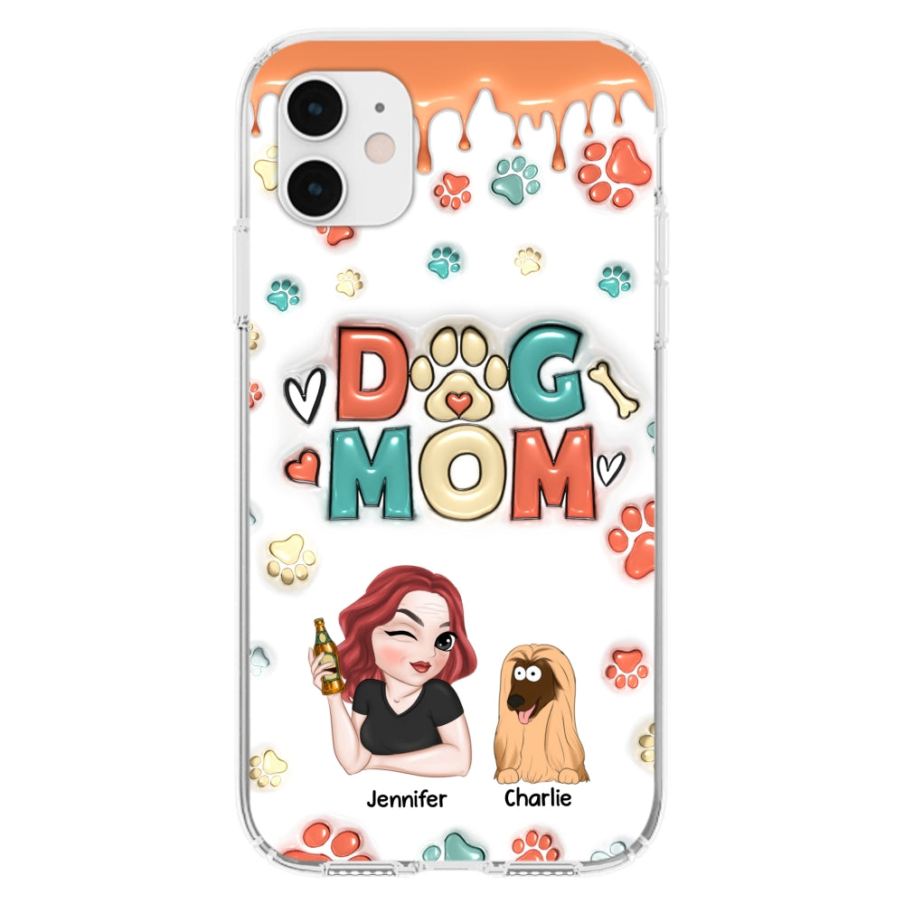 My Lovely Dog Ver 3 - Exclusive Personalized Custom 3D Inflated Effect TPU Phone Case for Smartphones