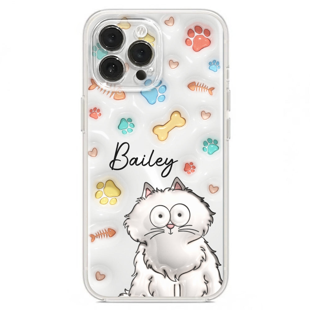 My Lovely Fur Babies Ver Pet - Personalized Custom 3D Inflated Effect Phone Case for All Smartphones