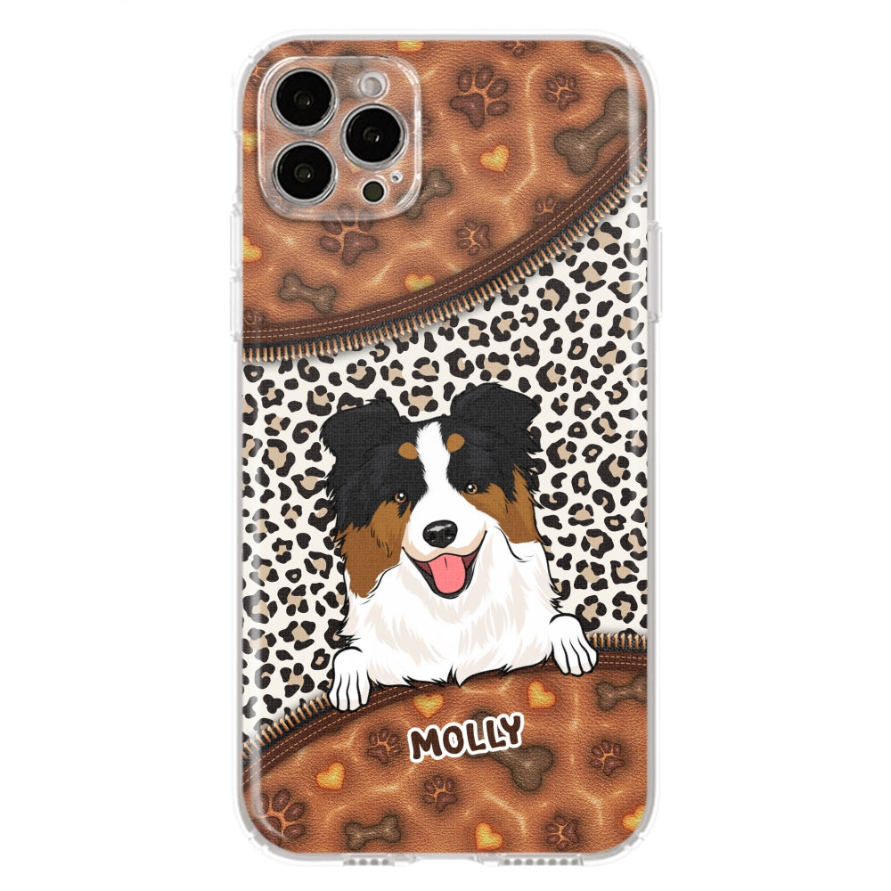 Our Dogs - Customizable 3D Inflated Effect Personalized Phone Case for Smartphones