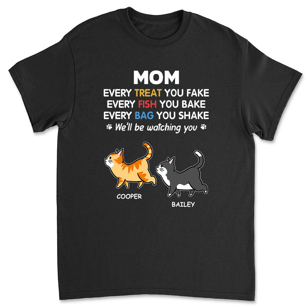 I Will Be Watching You - Personalized Custom Unisex 5.3 oz T-shirt for Pet Lovers
