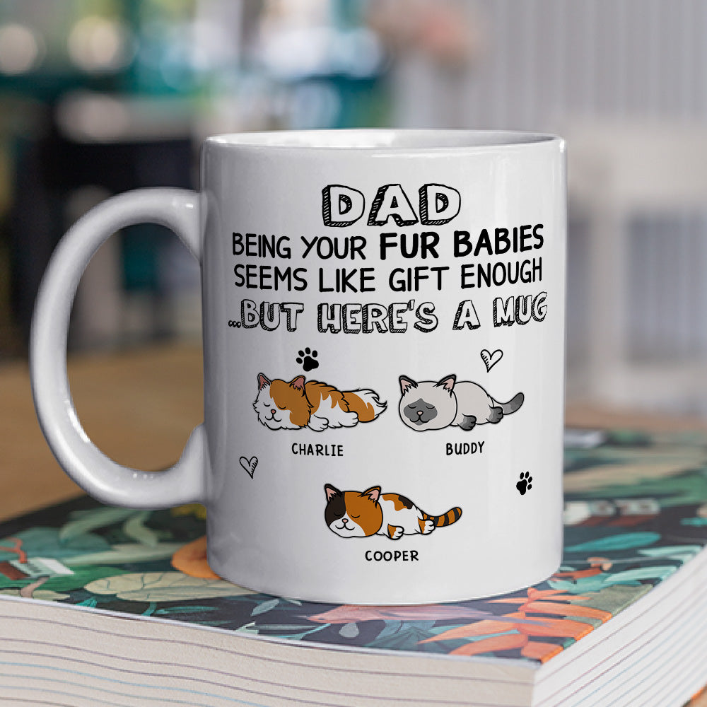 Personalized Custom Pet Fur Themed Coffee Mug - Ideal Gift for Pet Lovers