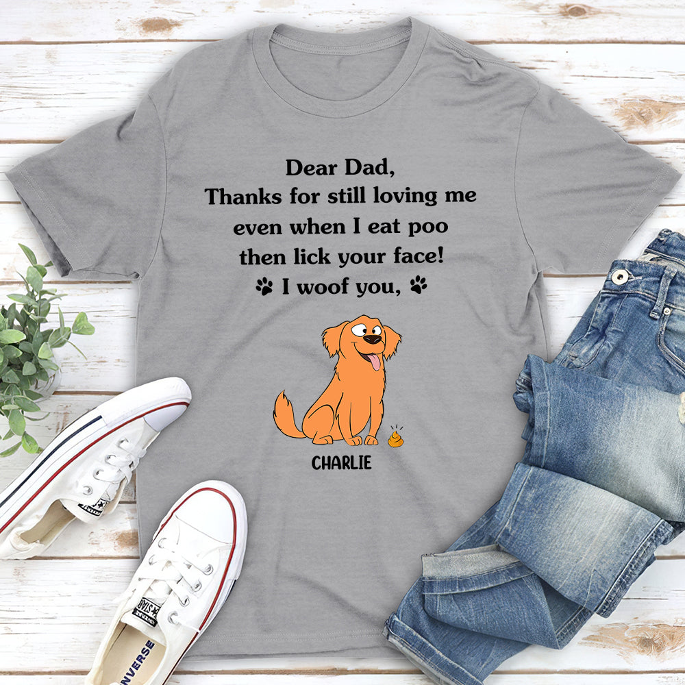Still Loving Me - Personalized Custom Unisex 5.3 oz T-shirt for Pet Lovers