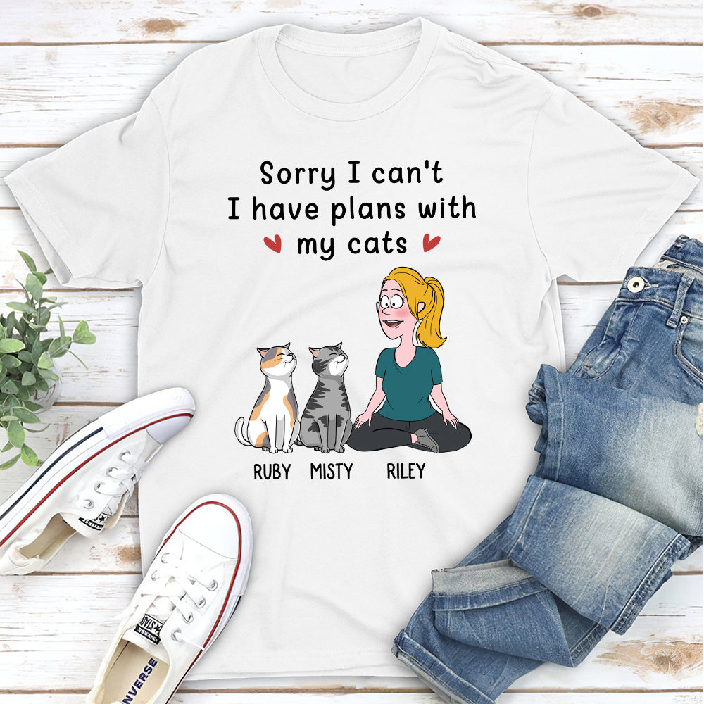 Personalized Custom Unisex Cat - Themed T - shirt: Perfect Gift for Pet Lovers