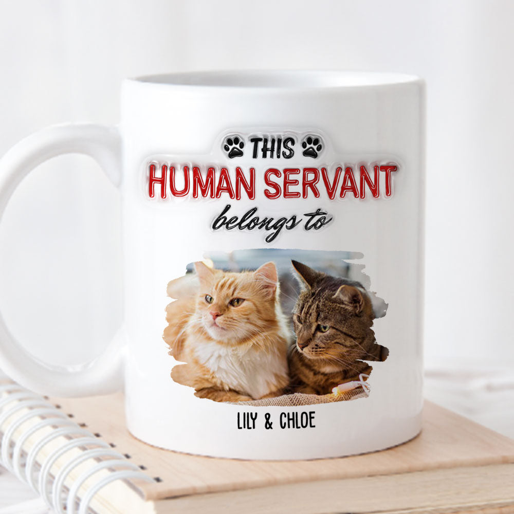 Personalized Custom 3D Inflated Effect Photo Mug for Humans - 11oz and 15oz