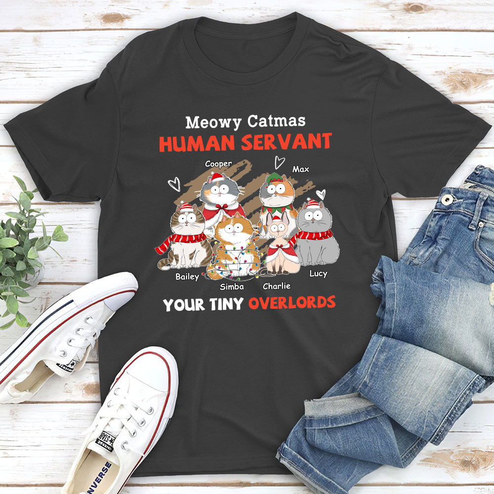 Meowy Catmas Servant - Stylish Personalized Custom Unisex 5.3 oz T-shirt