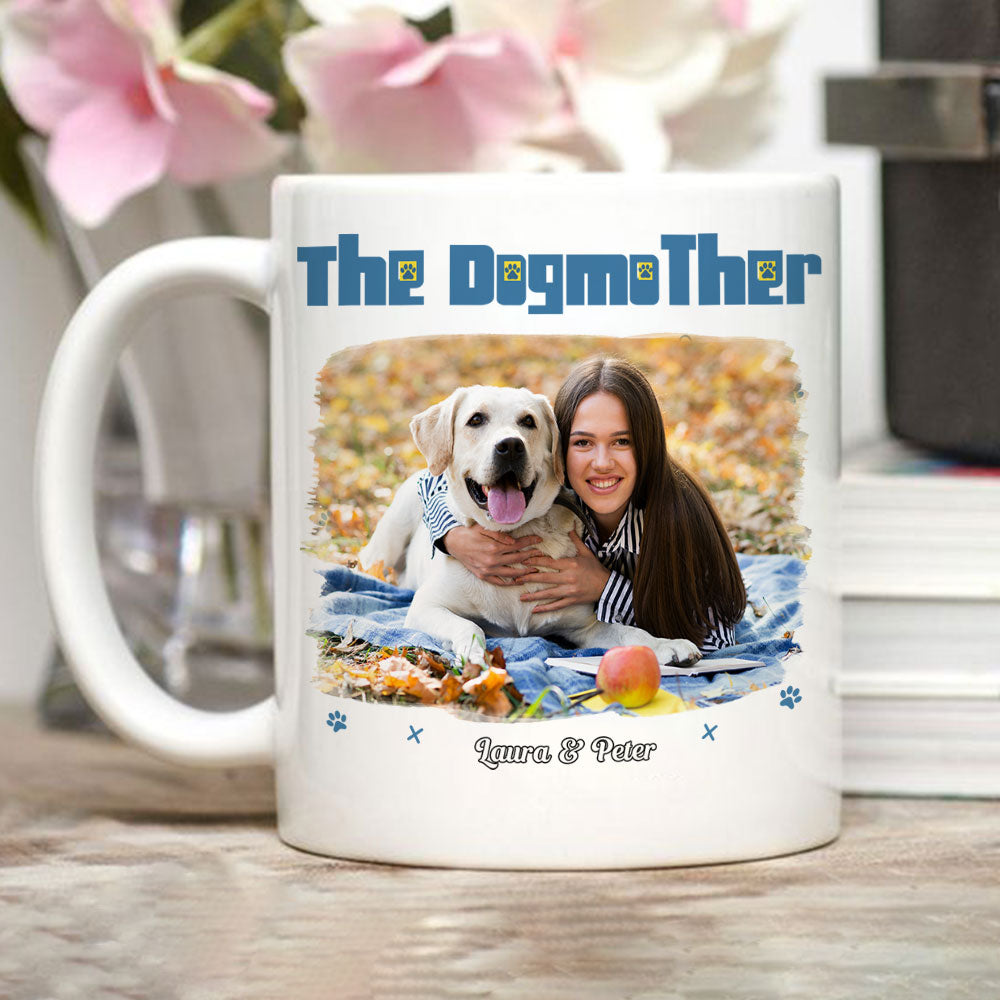 I Am The Dogmother - Personalized Custom Photo Coffee Mug for All Beverages