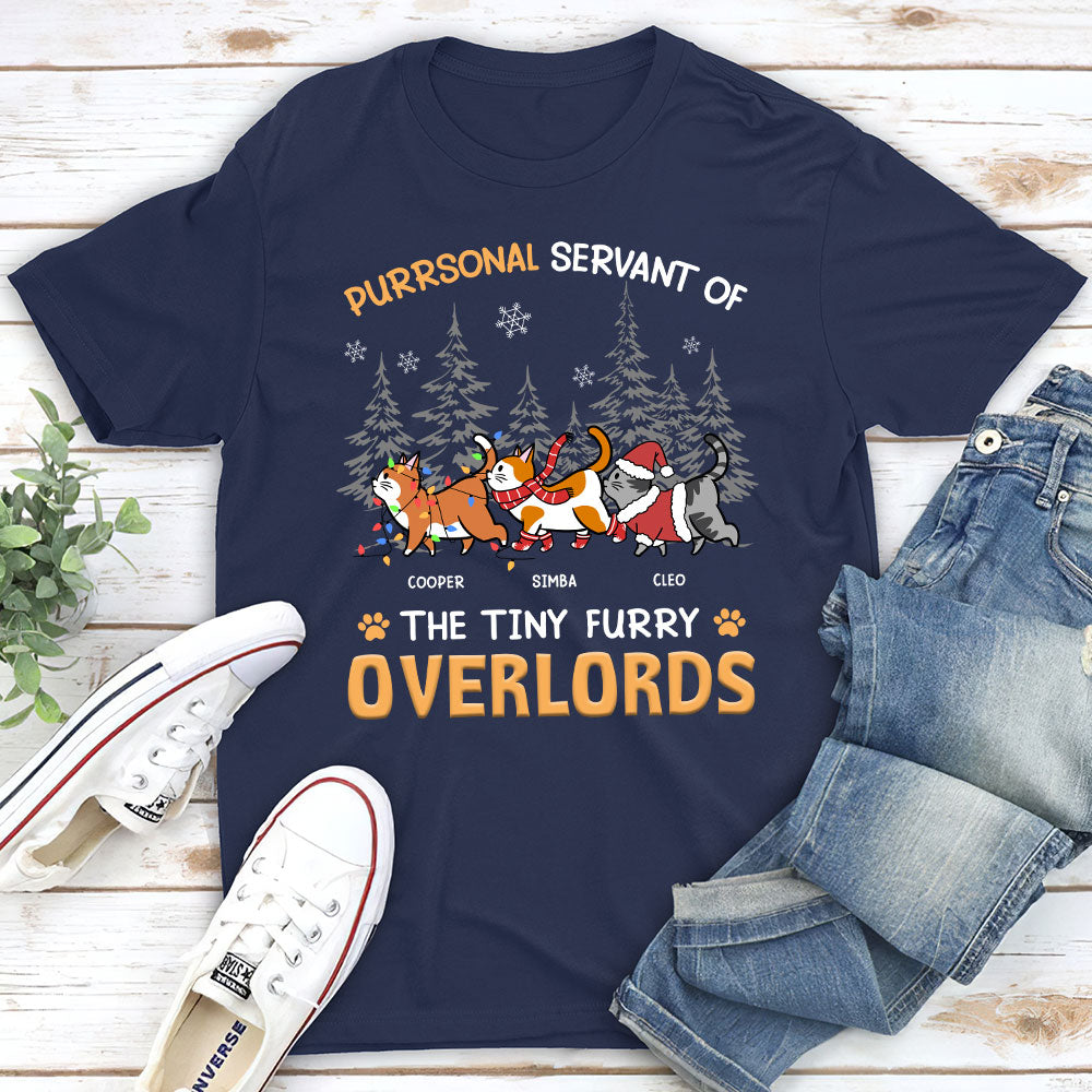 Servant In Winter Forest - Customizable Unisex 5.3 oz Personalized T-shirt for Pet Lovers
