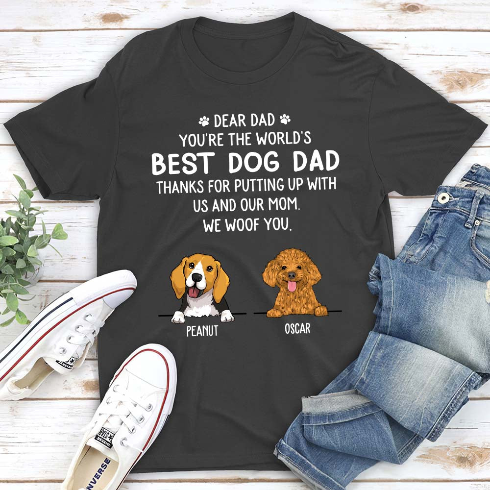 Me And My Mom - Personalized Custom Unisex T-shirt for Pet Lovers