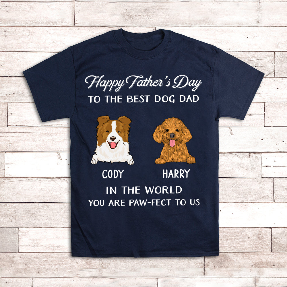 You Are Pawfect - Personalized Custom Unisex 5.3 oz T-shirt for Pet Lovers