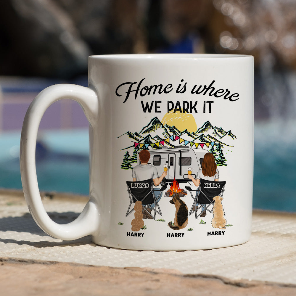 Personalized Custom 'You And Me And The Fur Babies' Coffee Mug - Ideal for Pet Lovers