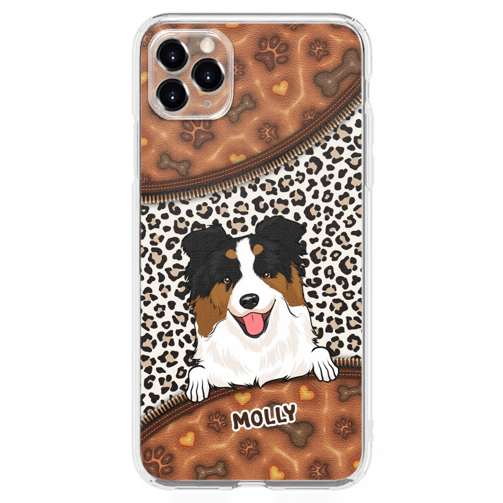Our Dogs - Customizable 3D Inflated Effect Personalized Phone Case for Smartphones