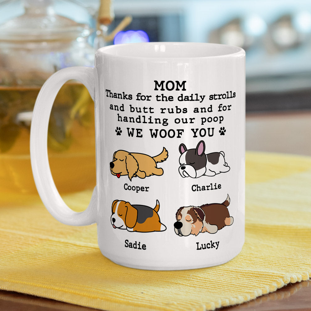Handling My Poop - Premium Personalized Custom Coffee Mug for Pet Lovers