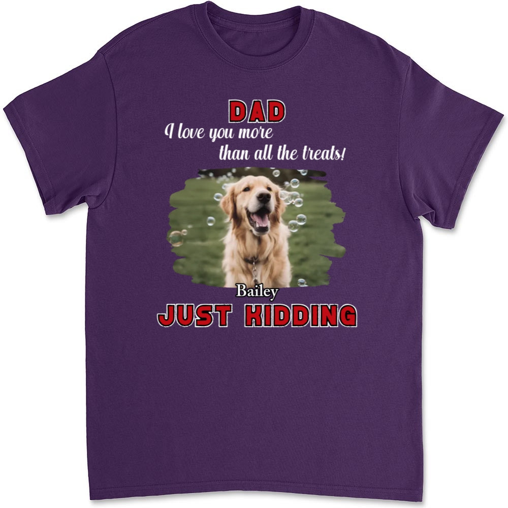 Exclusive Personalized Custom Unisex Photo T-shirt - More Than Just Treats