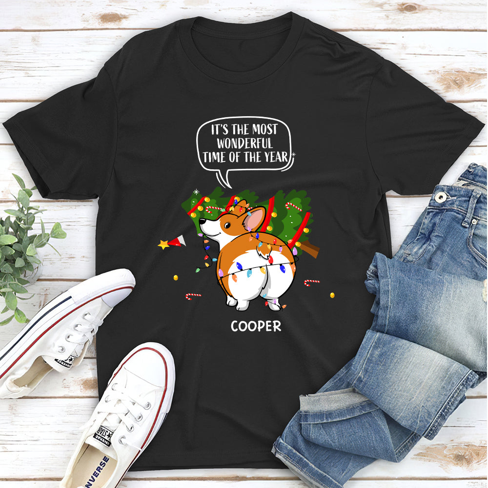 Fantastic Christmas Personalized Custom Unisex 5.3 oz T-Shirt for Pet Lovers