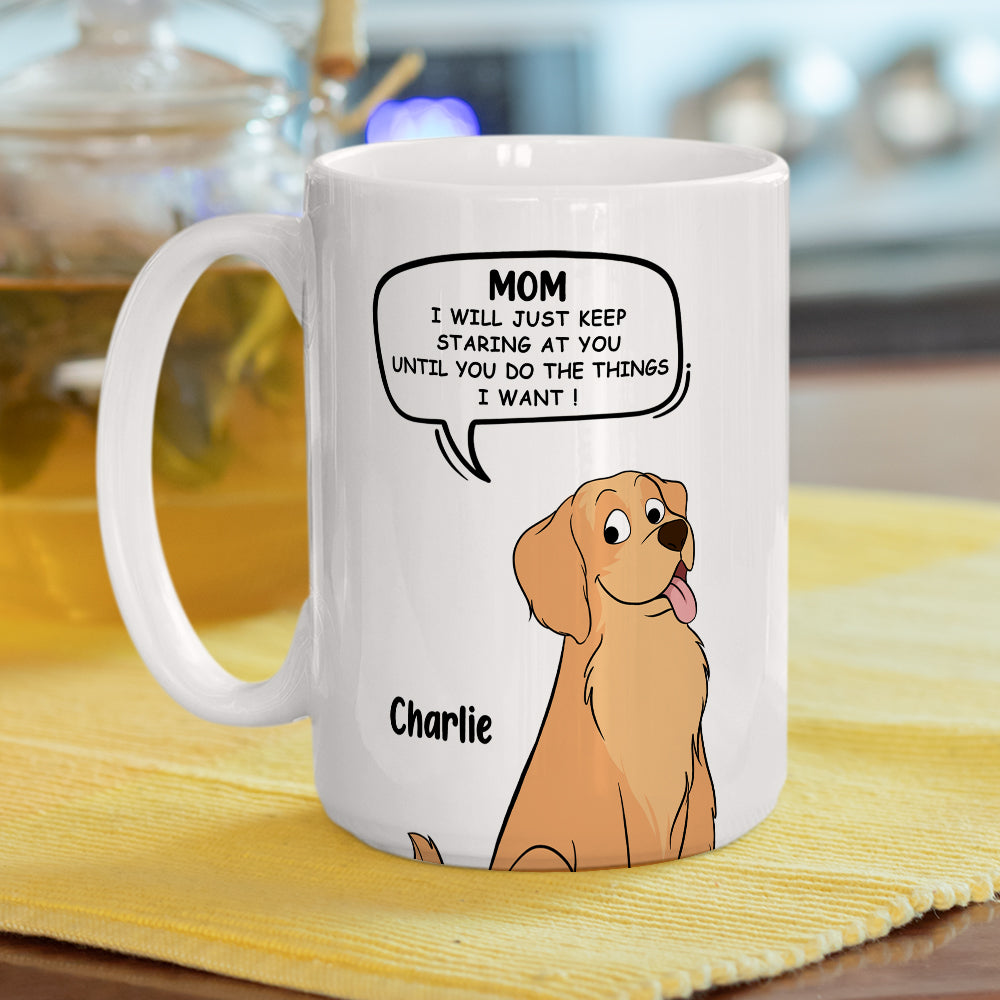 Eye-Catching Personalized Custom Coffee Mug - Ideal for Pet Lovers