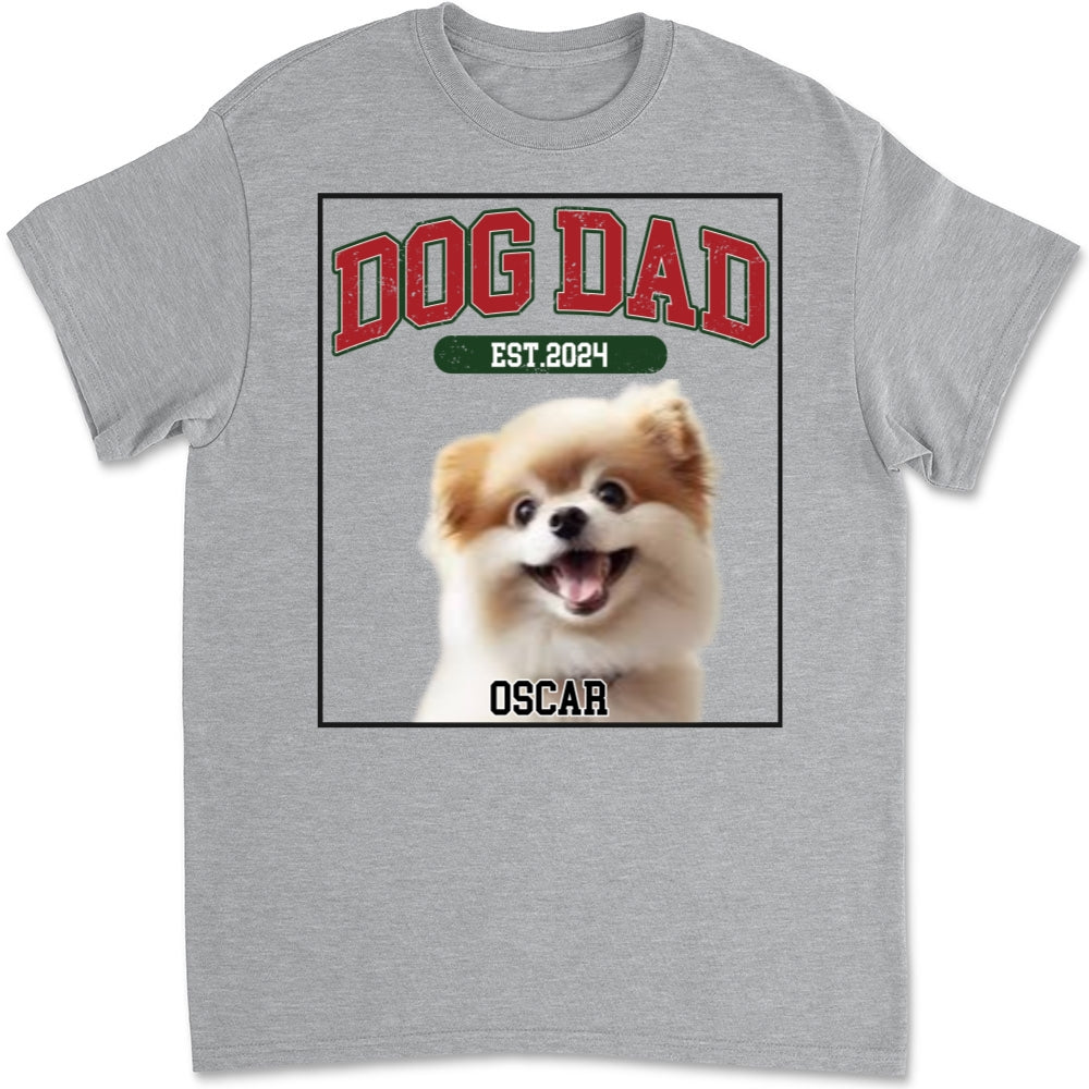 Love You My Mom Dad Personalized Custom Unisex 5.3 oz Photo T-shirt