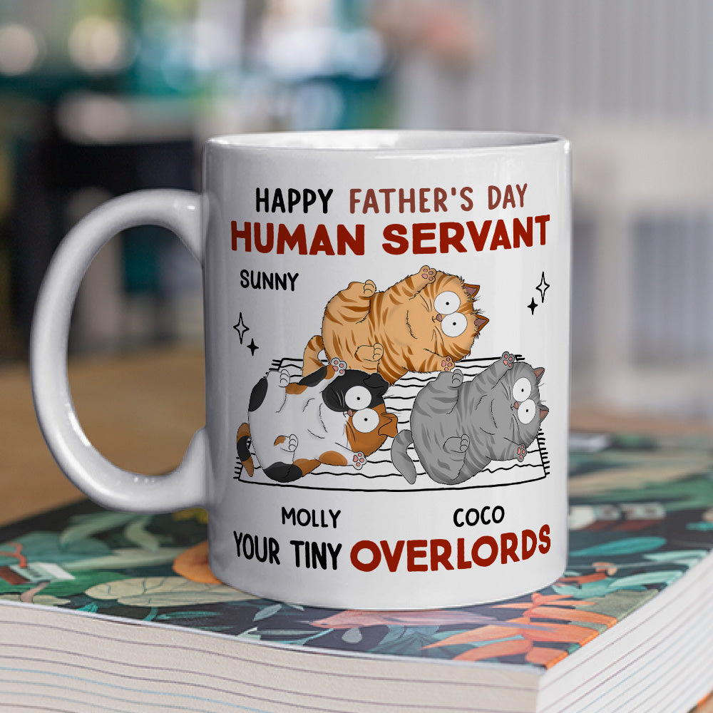 Personalized Custom Coffee Mug - The Ideal Gift for Pet Lovers, Your Tiny Overlord's Human Servant