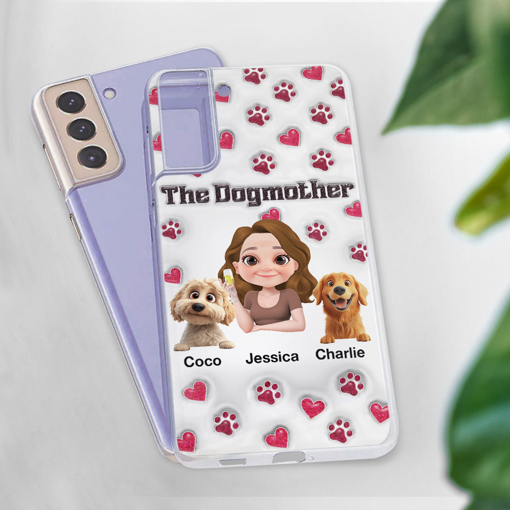 Slay Cartoon Dog Mother - Exclusive Personalized Custom 3D Inflated Effect Phone Case for Stylish Protection