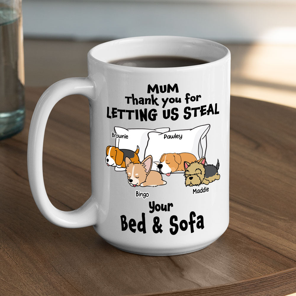 Let Me Steal - Exquisite Personalized Custom Coffee Mug for Pet Lovers